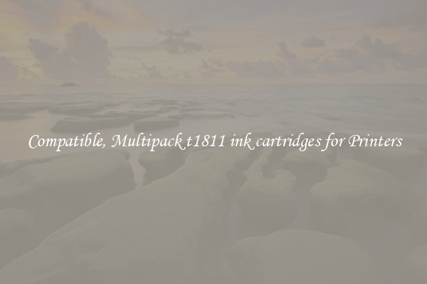 Compatible, Multipack t1811 ink cartridges for Printers