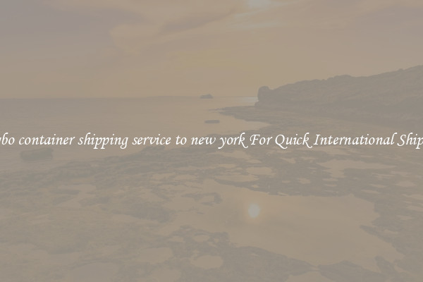 ningbo container shipping service to new york For Quick International Shipping