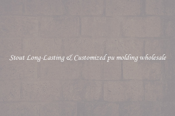 Stout Long-Lasting & Customized pu molding wholesale