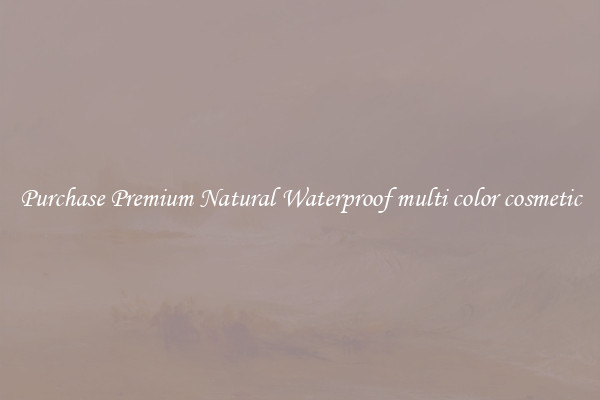 Purchase Premium Natural Waterproof multi color cosmetic