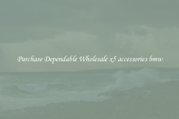 Purchase Dependable Wholesale x5 accessories bmw