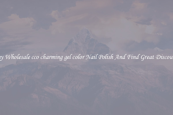 Buy Wholesale cco charming gel color Nail Polish And Find Great Discounts